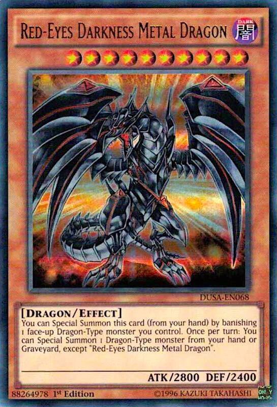 Red-Eyes Darkness Metal Dragon card image