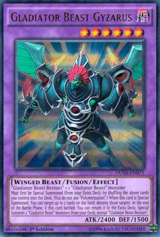 Gladiator Beast Gyzarus card image