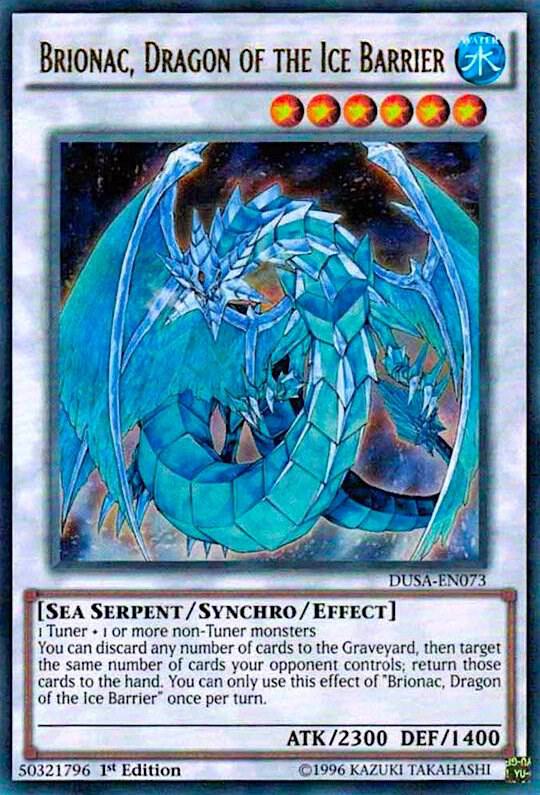 Brionac, Dragon of the Ice Barrier card image