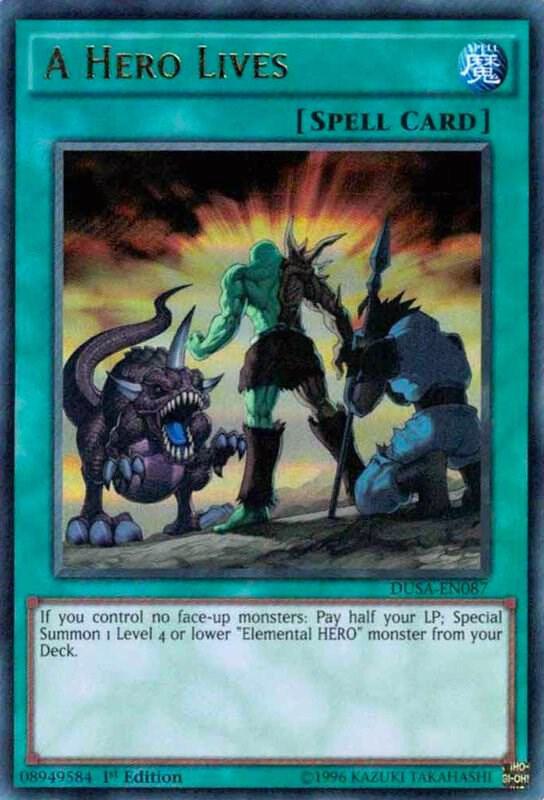 A Hero Lives card image