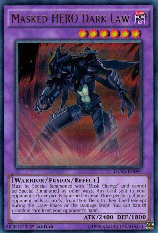 Masked HERO Dark Law card image