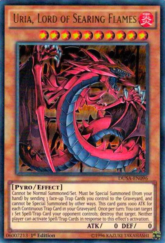 Uria, Lord of Searing Flames card image