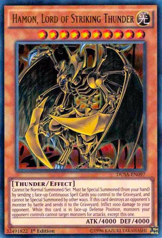 Hamon, Lord of Striking Thunder card image