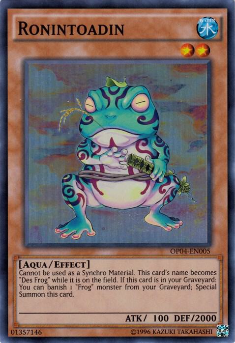 Ronintoadin card image