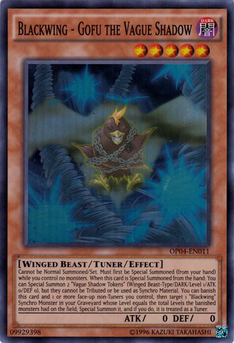 Blackwing - Gofu the Vague Shadow card image
