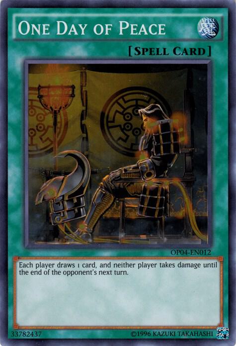 One Day of Peace card image