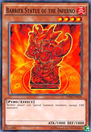 Barrier Statue of the Inferno card image