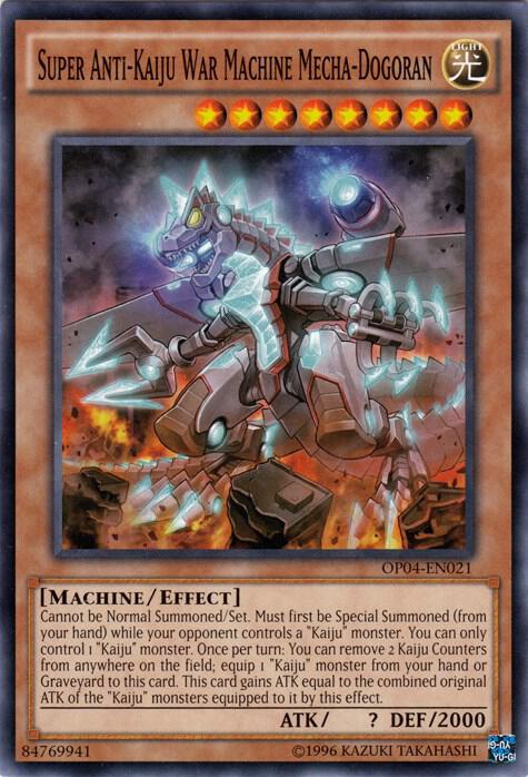 Super Anti-Kaiju War Machine Mecha-Dogoran card image