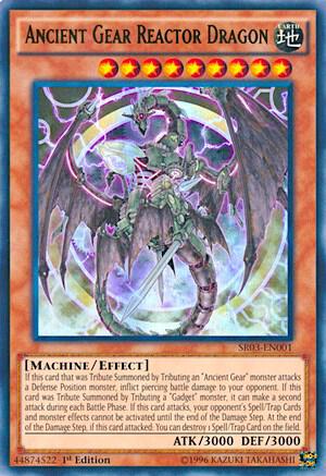 Ancient Gear Reactor Dragon card image