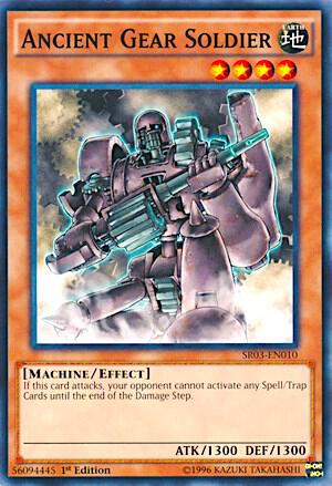Ancient Gear Soldier card image