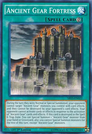 Ancient Gear Fortress card image