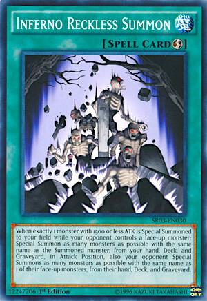 Inferno Reckless Summon card image