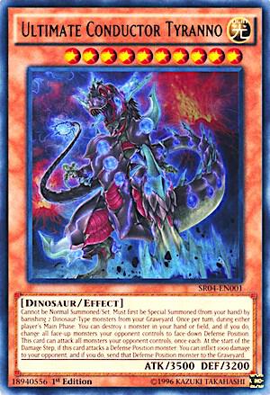 Ultimate Conductor Tyranno card image