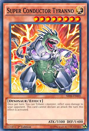 Super Conductor Tyranno card image