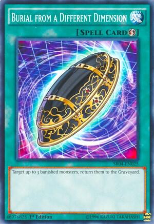 Burial from a Different Dimension card image
