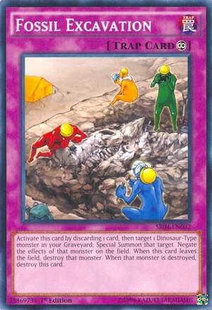 Fossil Excavation card image