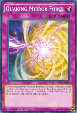 Quaking Mirror Force card image