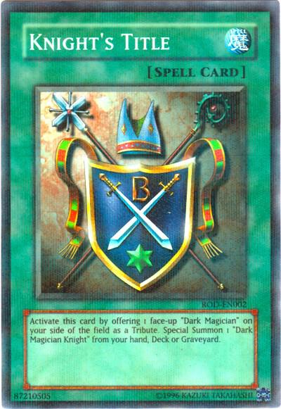 Knight's Title (Reshef of Destruction) (Super Rare) card image