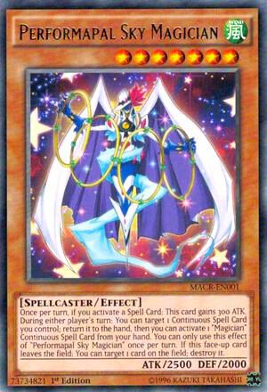 Performapal Sky Magician card image