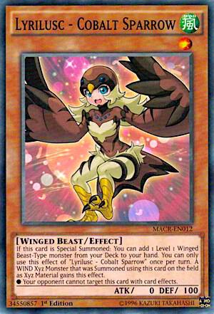 Lyrilusc - Cobalt Sparrow card image