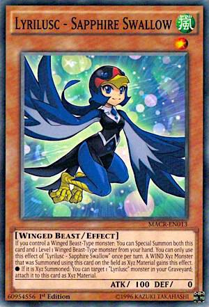 Lyrilusc - Sapphire Swallow card image