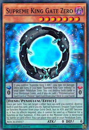 Supreme King Gate Zero card image