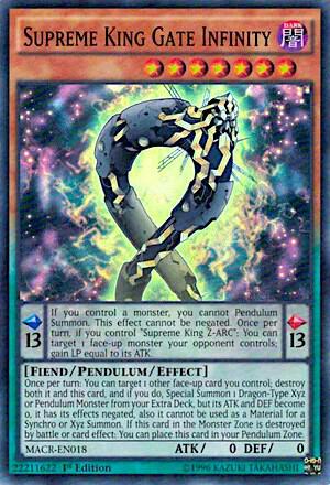 Supreme King Gate Infinity card image