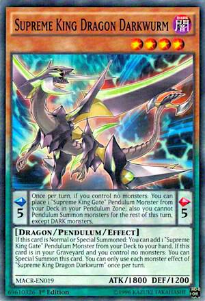 Supreme King Dragon Darkwurm card image