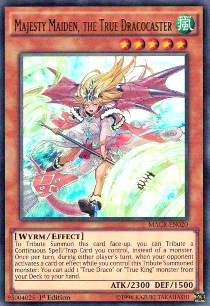 Majesty Maiden, the True Dracocaster card image