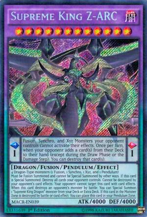 Supreme King Z-ARC card image
