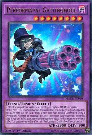 Performapal Gatlinghoul card image