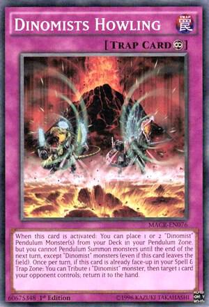 Dinomists Howling card image