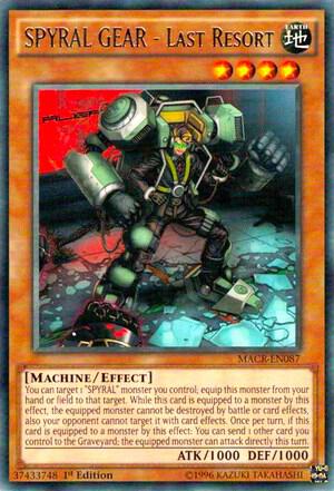 SPYRAL GEAR - Last Resort card image