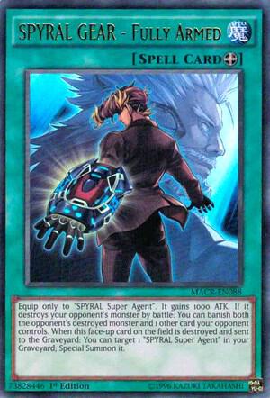 SPYRAL GEAR - Fully Armed card image