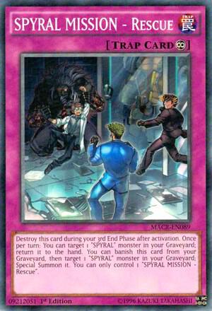 SPYRAL MISSION - Rescue card image