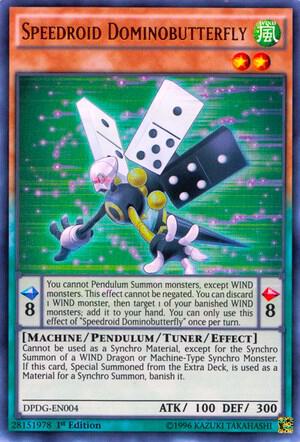Speedroid Dominobutterfly card image