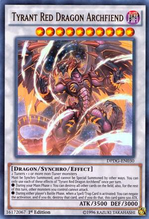 Tyrant Red Dragon Archfiend card image