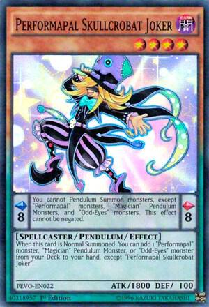 Performapal Skullcrobat Joker card image