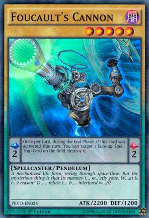 Foucault's Cannon card image