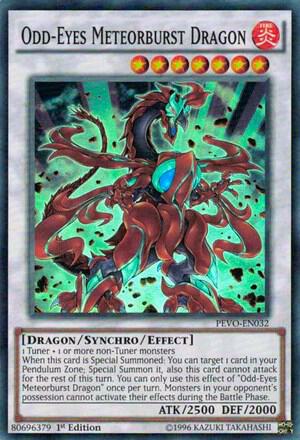 Odd-Eyes Meteorburst Dragon card image