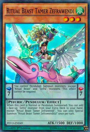 Ritual Beast Tamer Zefrawendi card image