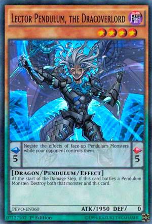 Lector Pendulum, the Dracoverlord card image