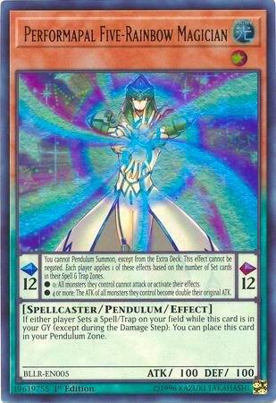 Performapal Five-Rainbow Magician card image