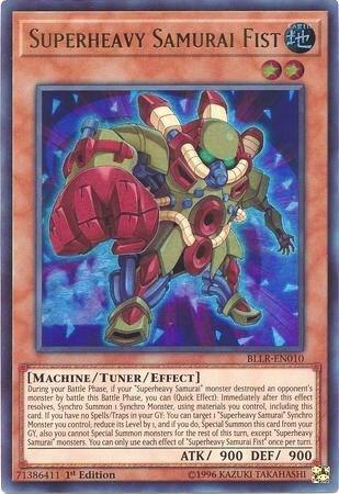 Superheavy Samurai Fist card image