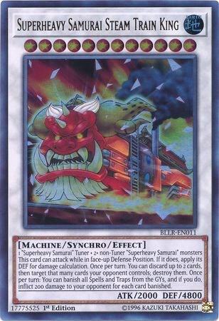 Superheavy Samurai Steam Train King card image