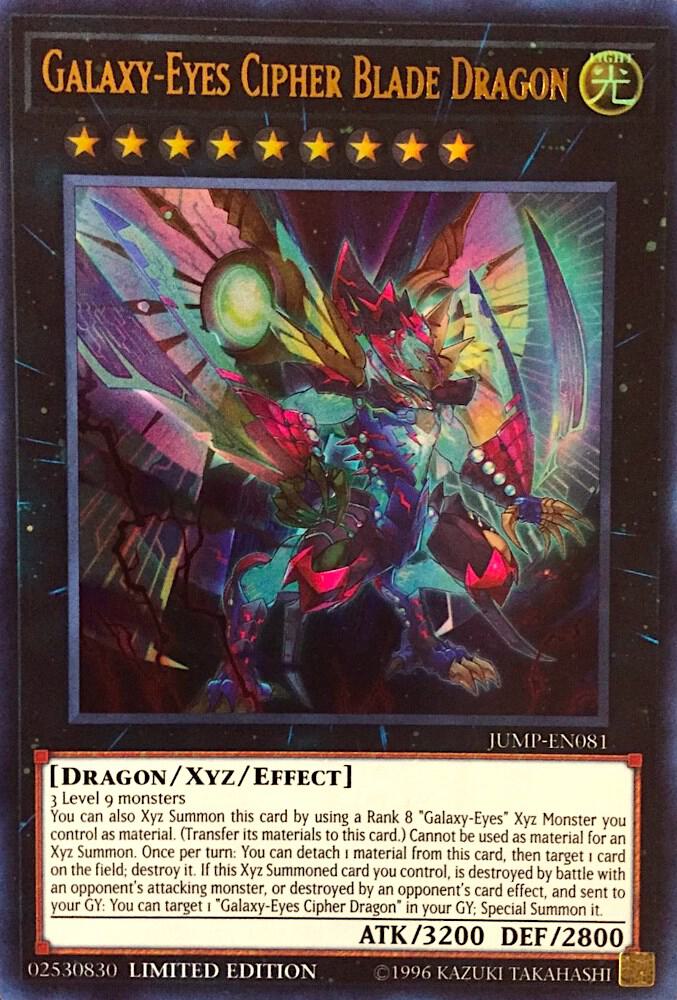 Galaxy-Eyes Cipher Blade Dragon card image