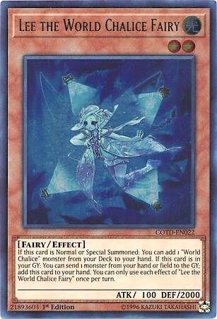 Lee the World Chalice Fairy card image