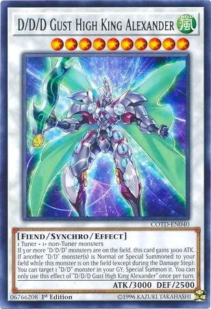 D/D/D Gust High King Alexander card image