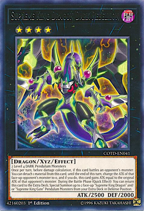 Supreme King Dragon Dark Rebellion card image