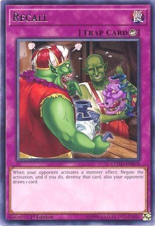 Recall card image